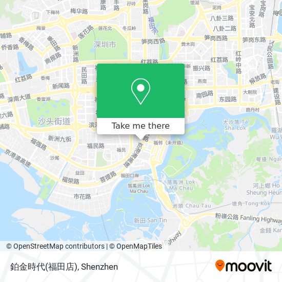 鉑金時代(福田店) map