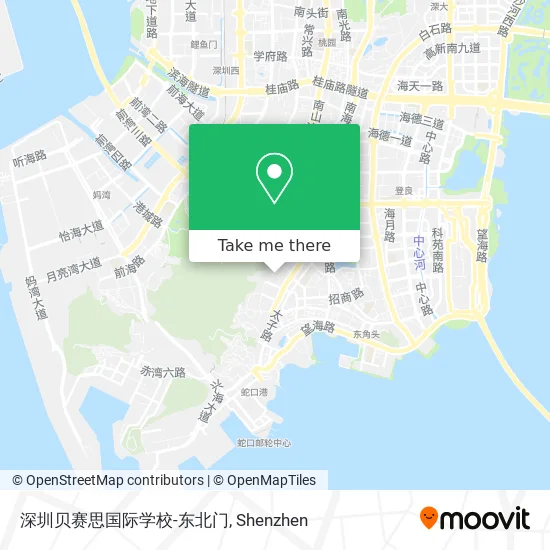 深圳贝赛思国际学校-东北门 map
