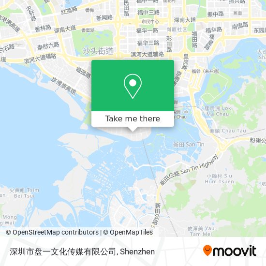 深圳市盘一文化传媒有限公司 map