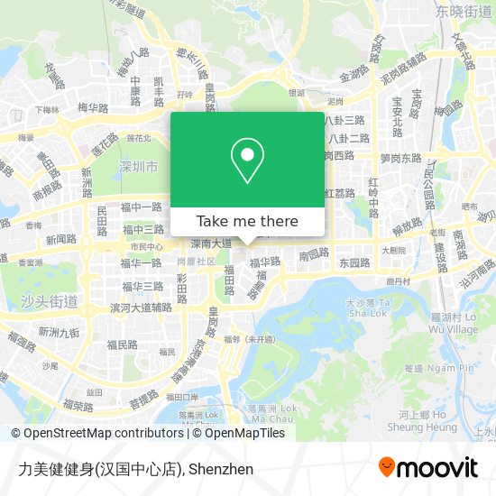 力美健健身(汉国中心店) map