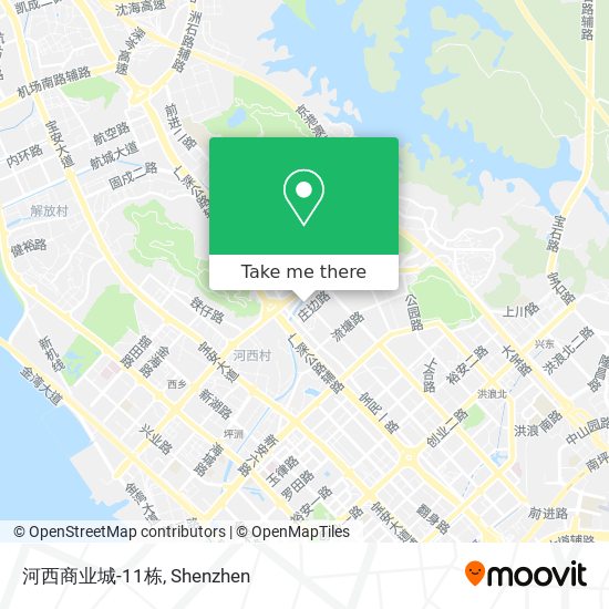 河西商业城-11栋 map