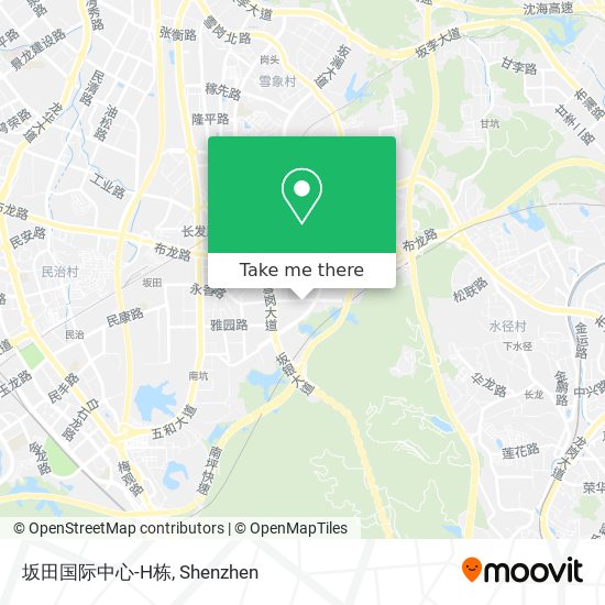 坂田国际中心-H栋 map