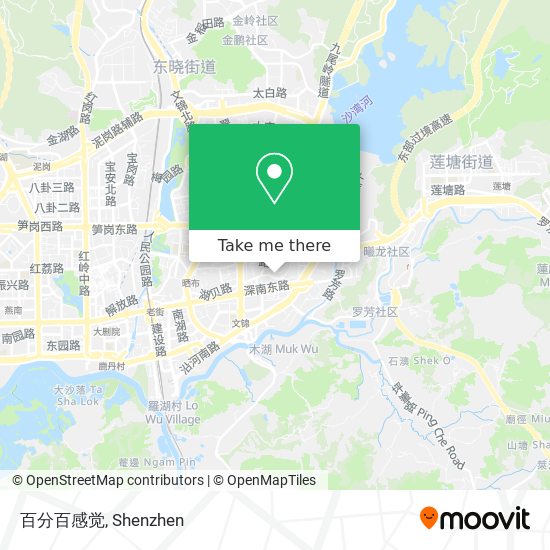 百分百感觉 map