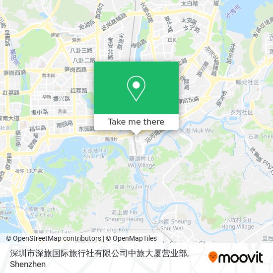 深圳市深旅国际旅行社有限公司中旅大厦营业部 map