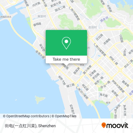 街电(一点红川菜) map