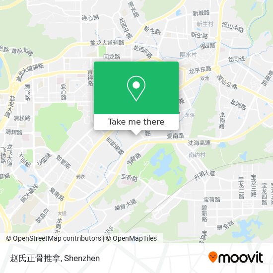 赵氏正骨推拿 map