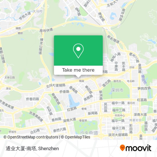 通业大厦-南塔 map