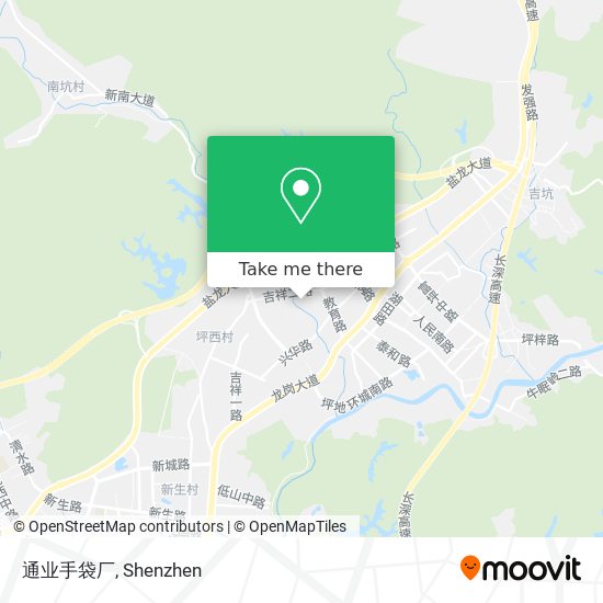 通业手袋厂 map