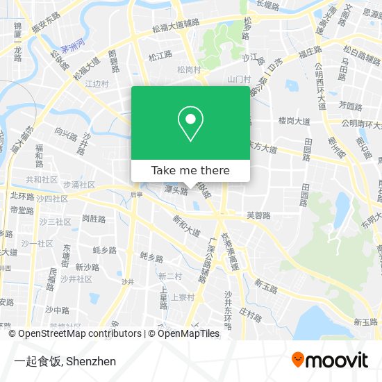 一起食饭 map