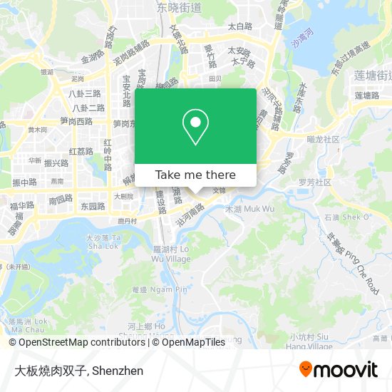 大板燒肉双子 map
