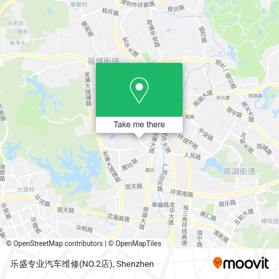 乐盛专业汽车维修(NO.2店) map