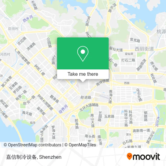 嘉信制冷设备 map
