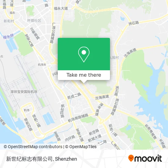 新世纪标志有限公司 map