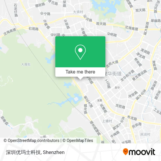 深圳优玛士科技 map