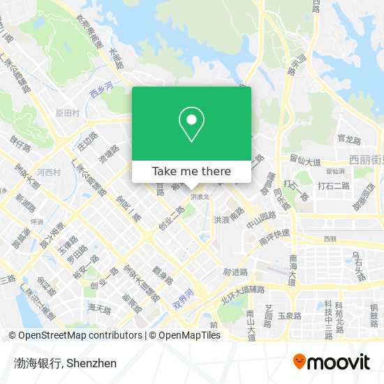 渤海银行 map
