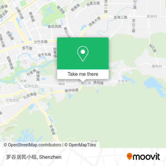 罗谷居民小组 map