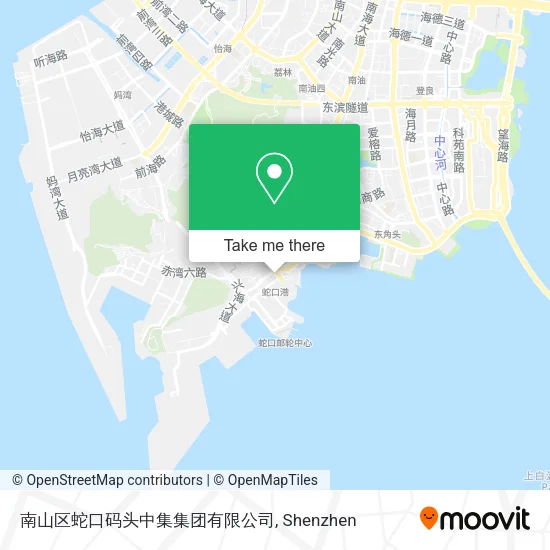 南山区蛇口码头中集集团有限公司 map