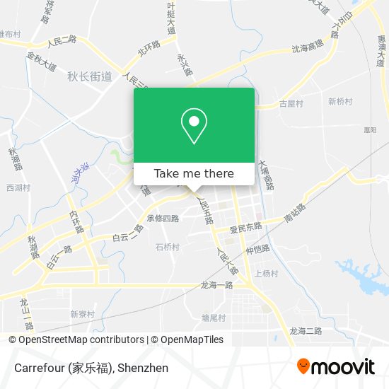 Carrefour (家乐福) map