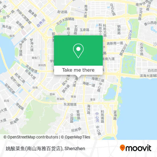 姚酸菜鱼(南山海雅百货店) map