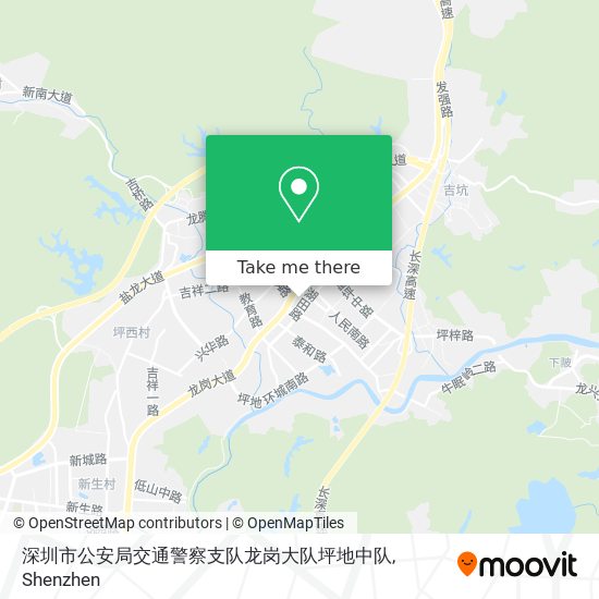 深圳市公安局交通警察支队龙岗大队坪地中队 map