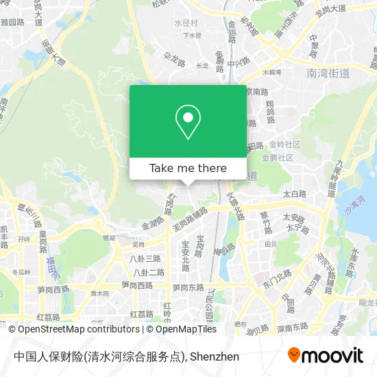 中国人保财险(清水河综合服务点) map