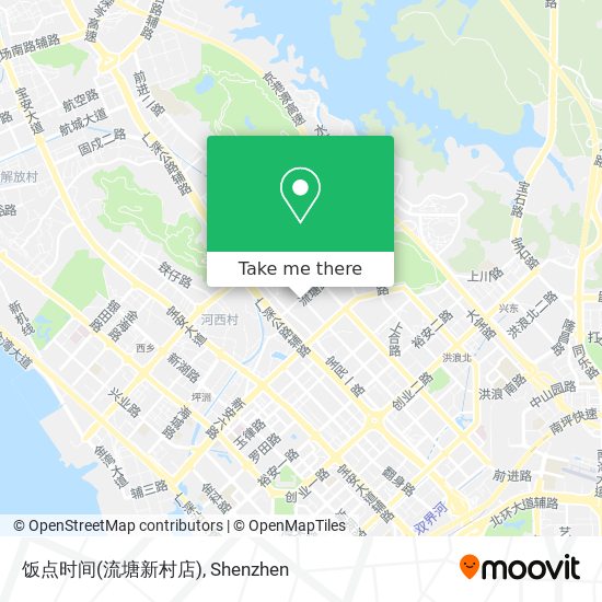 饭点时间(流塘新村店) map