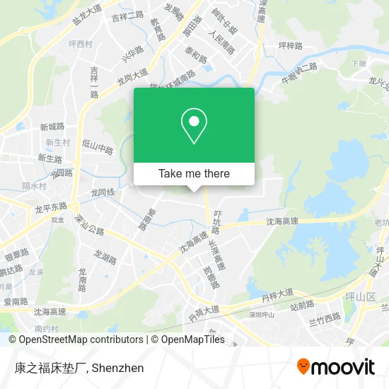 康之福床垫厂 map