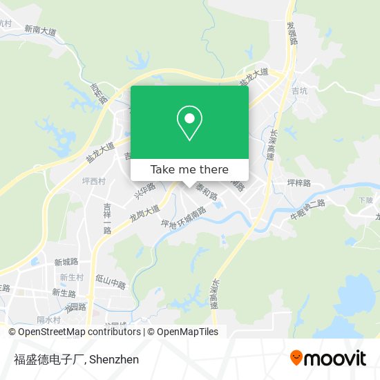 福盛德电子厂 map