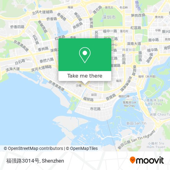 福强路3014号 map