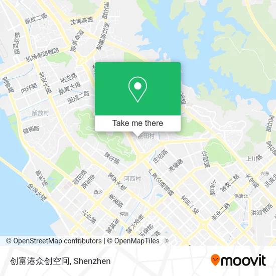 创富港众创空间 map