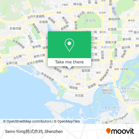 Semi-Yong韩式炸鸡 map