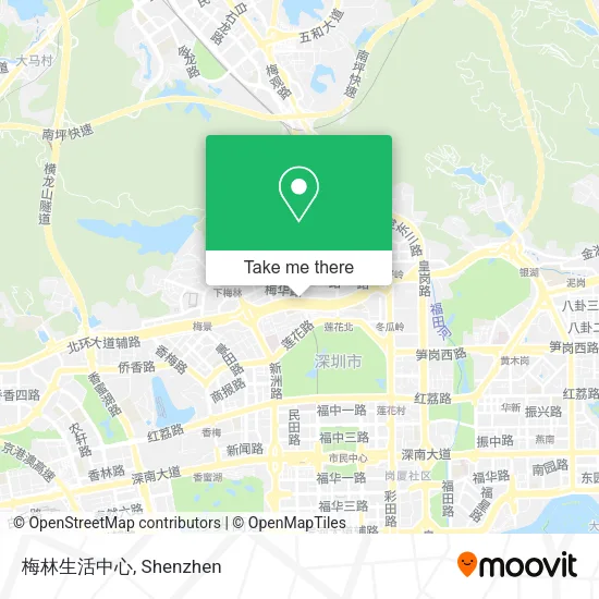 梅林生活中心 map