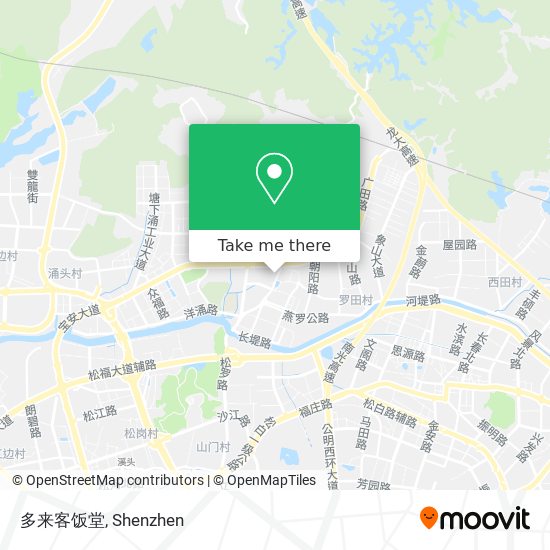 多来客饭堂 map