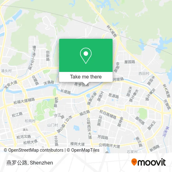 燕罗公路 map