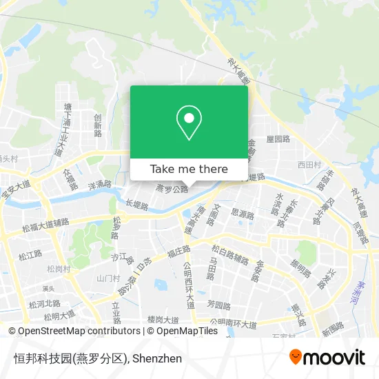 恒邦科技园(燕罗分区) map