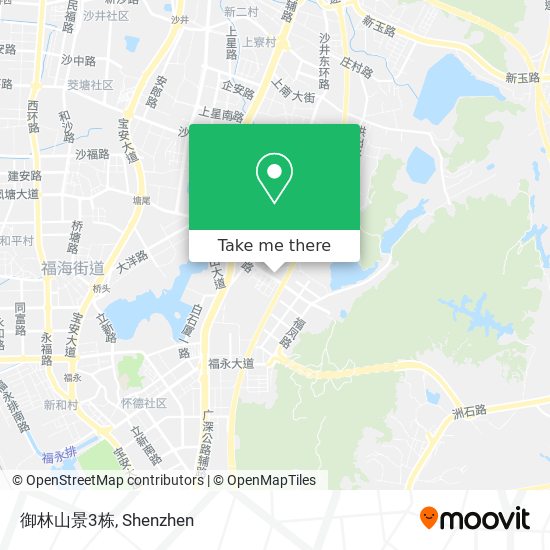 御林山景3栋 map
