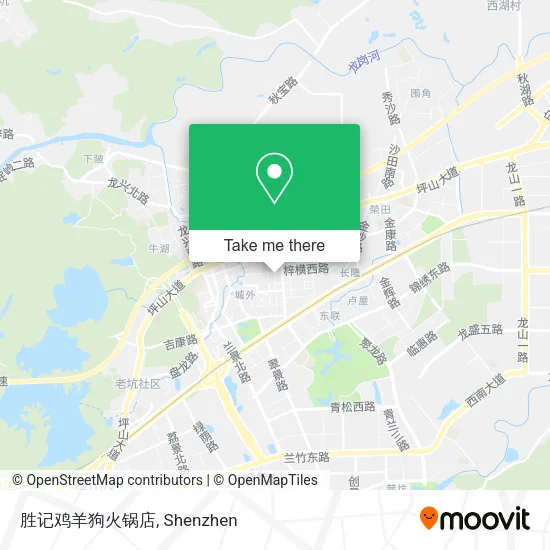 胜记鸡羊狗火锅店 map