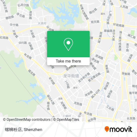 螺蛳粉店 map