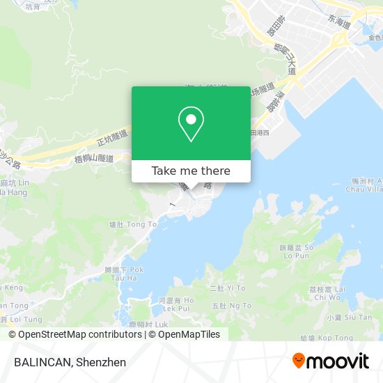 BALINCAN map