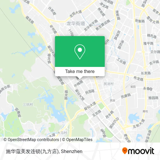 施华蔻美发连锁(九方店) map