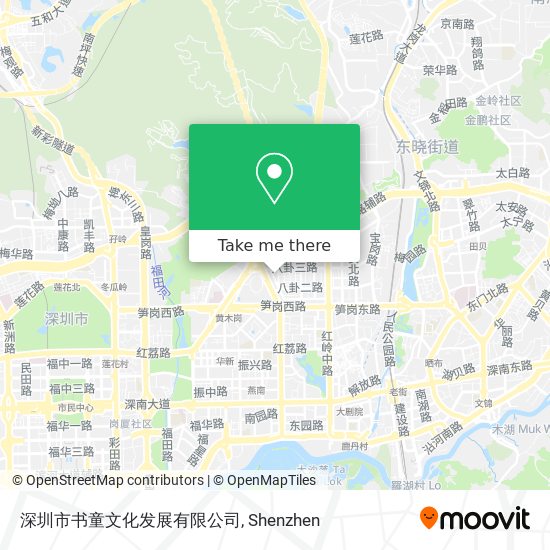 深圳市书童文化发展有限公司 map