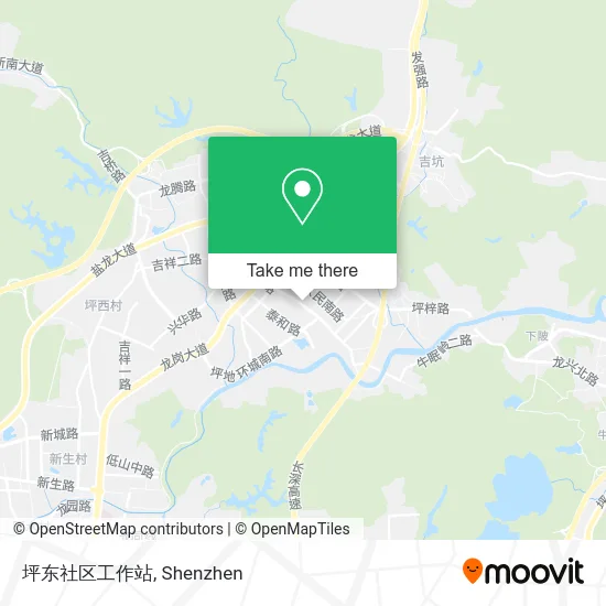 坪东社区工作站 map