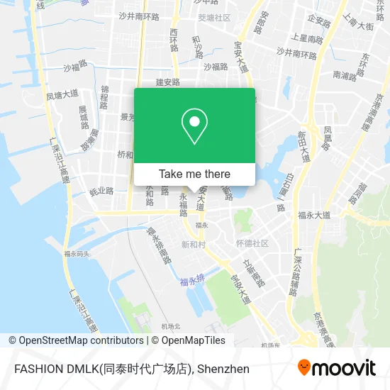 FASHION DMLK(同泰时代广场店) map