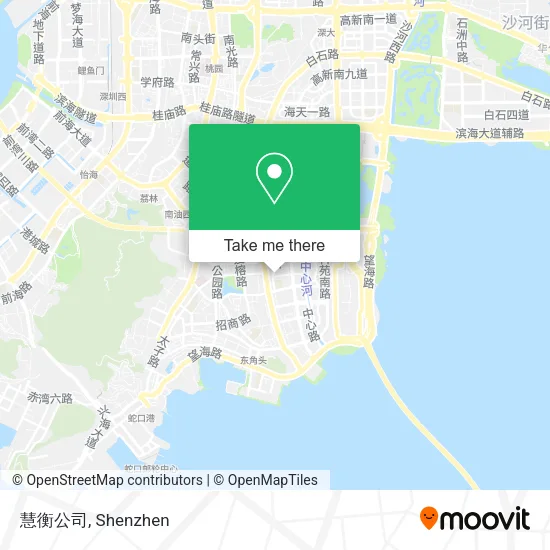 慧衡公司 map