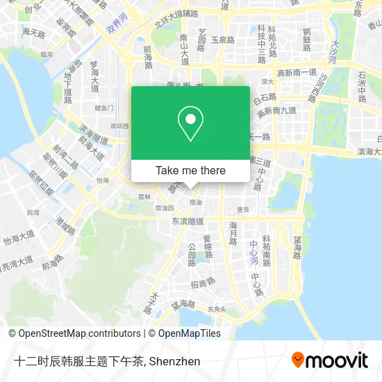 十二时辰韩服主题下午茶 map