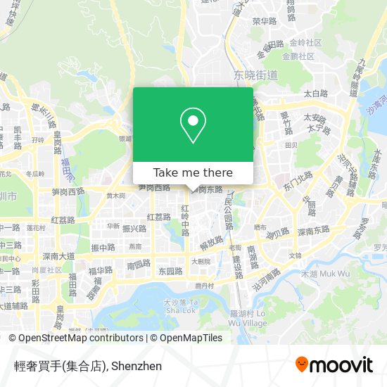 輕奢買手(集合店) map