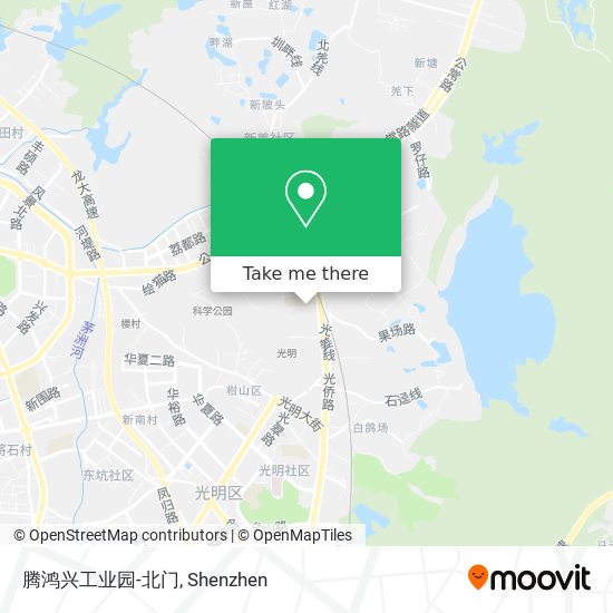 腾鸿兴工业园-北门 map