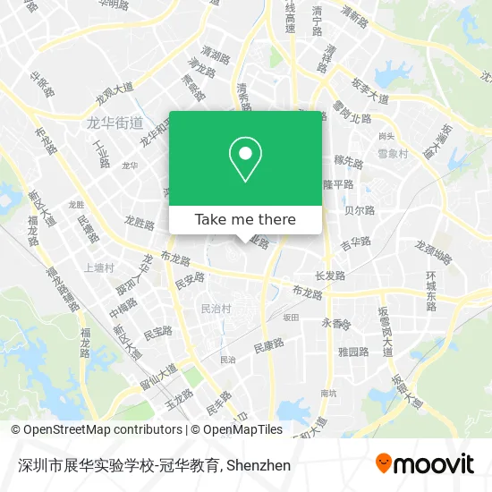 深圳市展华实验学校-冠华教育 map