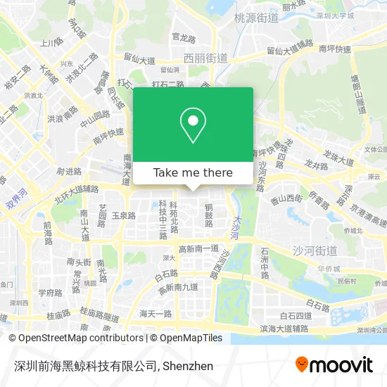 深圳前海黑鲸科技有限公司 map