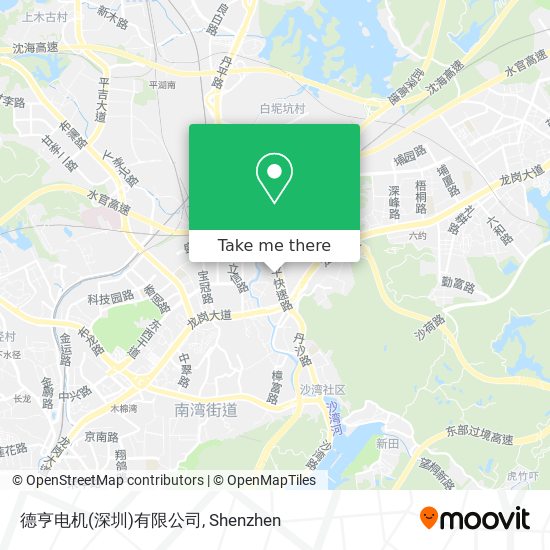 德亨电机(深圳)有限公司 map